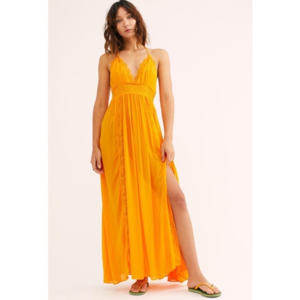 Free people Fly away maxi dress M